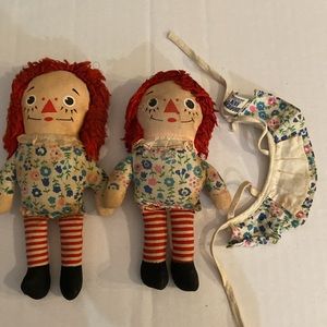 RARE Vintage Small Raggedy Anne Doll Dolls